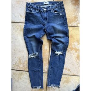 Paige Verdugo Ankle Jeans Medium Wash Womens Size 26